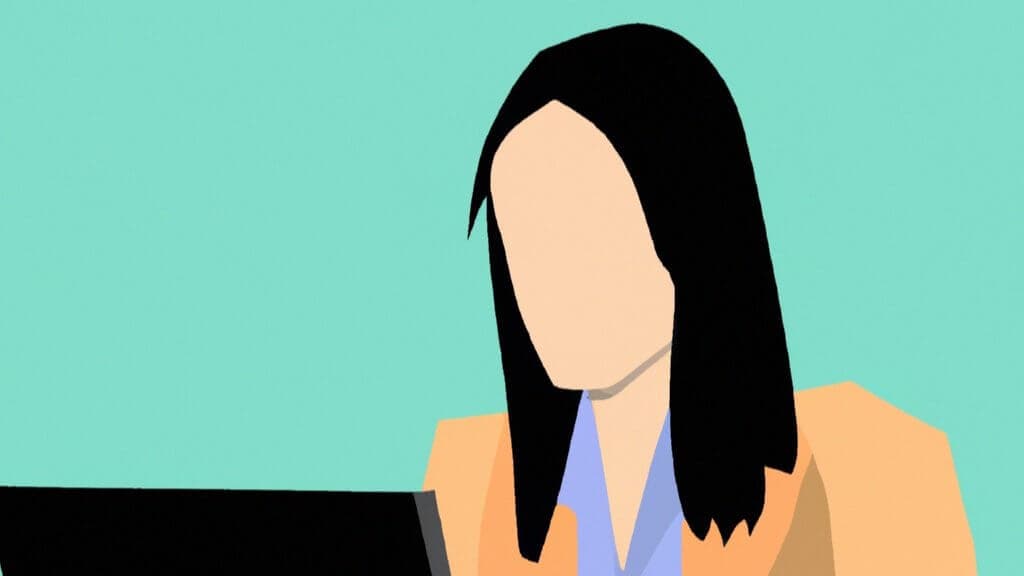 A Filipino Accountant working at a laptop. Perhaps she is training to be the best Accountant ever.